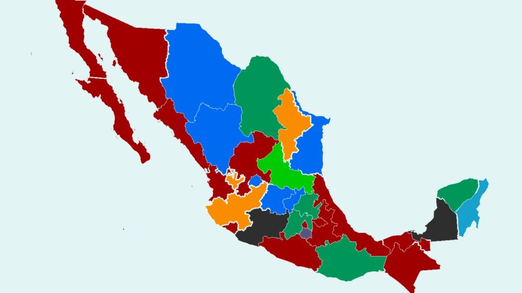 Gobernará Morena el 50 de los estados de México