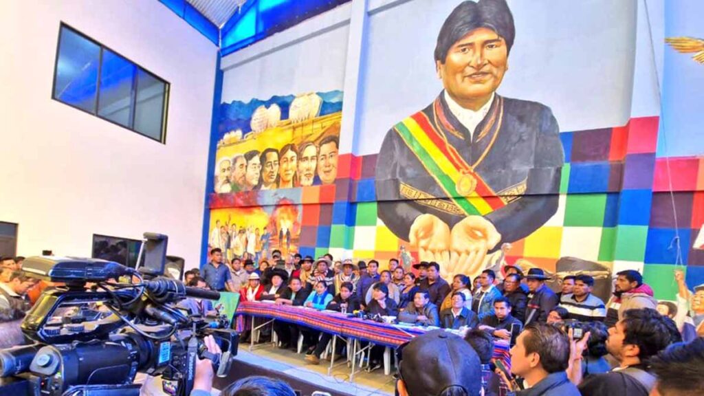 Evo Morales Acusa Autogolpe En Bolivia Nos Enga Luis Arce Le