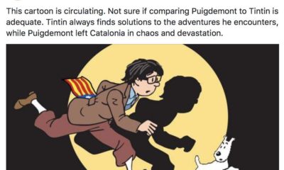 Tintin y Puigdemont
