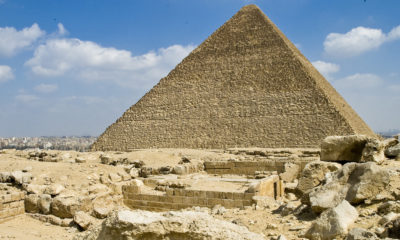 Descubren cámara secreta en la pirámide de Keops