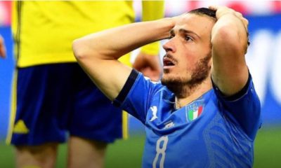 Italia queda fuera del mundial de Rusia 2018 tras 60 años de no hacerlo