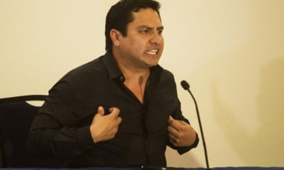 Julión Álvarez comparece ante SEIDO