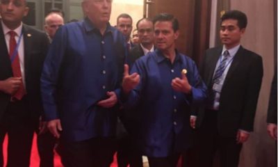 Peña Nieto y Donald Trump en APEC