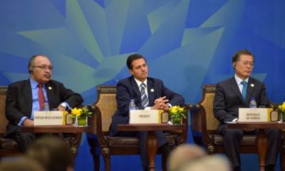 Integrantes del APEC a favor del libre comercio: Peña Nieto