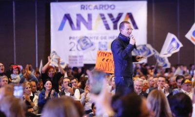Ricardo Anaya en Monterrey. Foto: Cuartoscuro