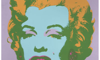 Marilyn Monroe pintada por Warhol