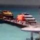 Explosión en Ferry en Playa del Carmen