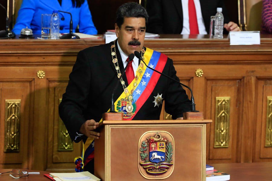 Maduro toma posesión en Venezuela