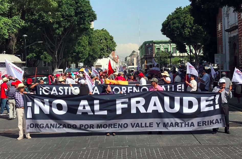 Marchan en Puebla