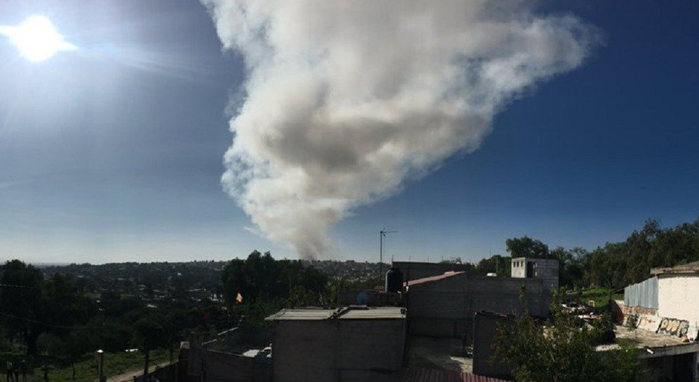 Explosión en Tultepec
