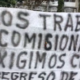 Protesta IMSS en calzada de Zaragoza