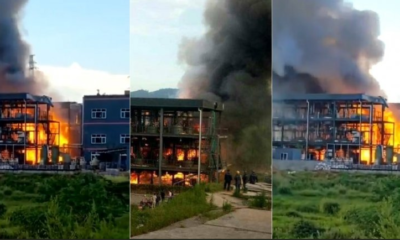 Explosión en planta química, Sichuan