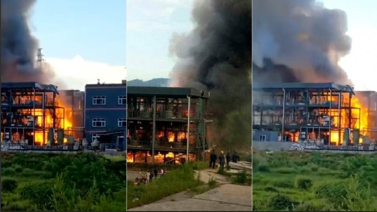 Explosión en planta química, Sichuan