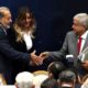 REENCUENTRO. El virtual presidente Andrés Manuel López Obrador y el empresario Carlos Slim, tras el proceso electoral en el que protagonizaron una confrontación por la construcción del Nuevo Aeropuerto Internacional de México