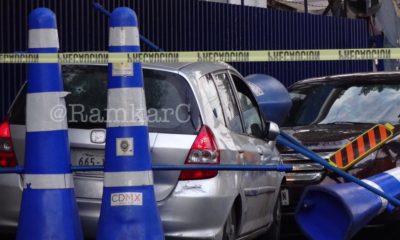 Asesinato por presuntos policías en Iztacalco