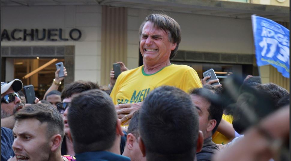 Candidato Brasil apuñalado Bolsonaro
