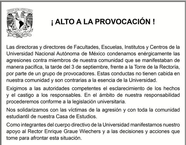 Directores UNAM