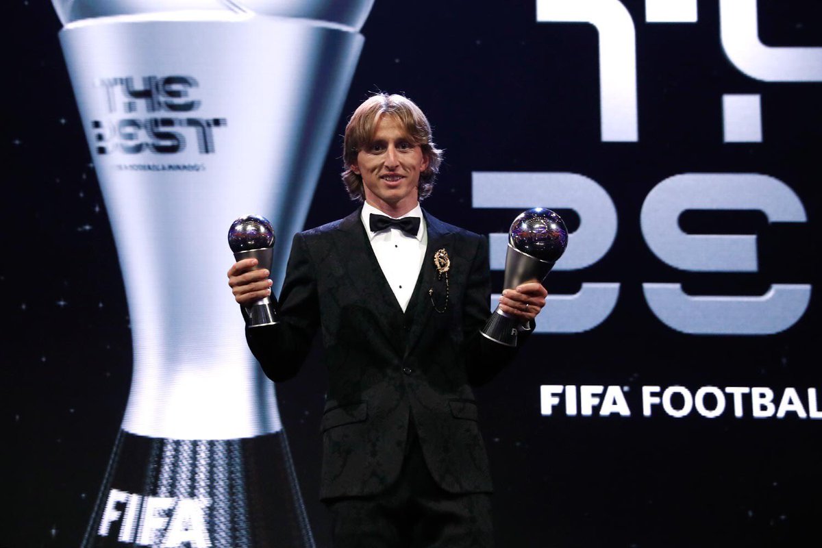Modric, The Best, FIFA, 2018