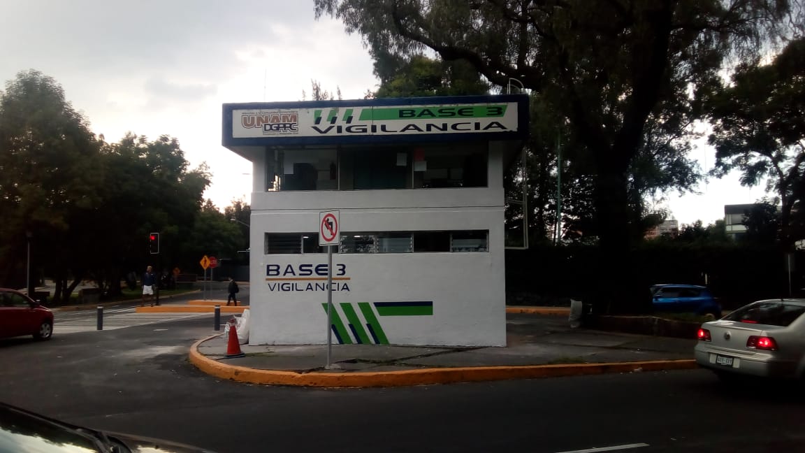 UNAM, policia universitaria, Amieva