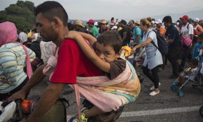 Caravana migrante, Juchitán, Oaxaca