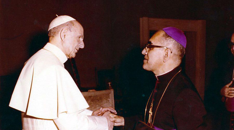 óscar romero Pablo VI santos Iglesia católica
