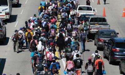 Caravana migrante, El Salvador, México