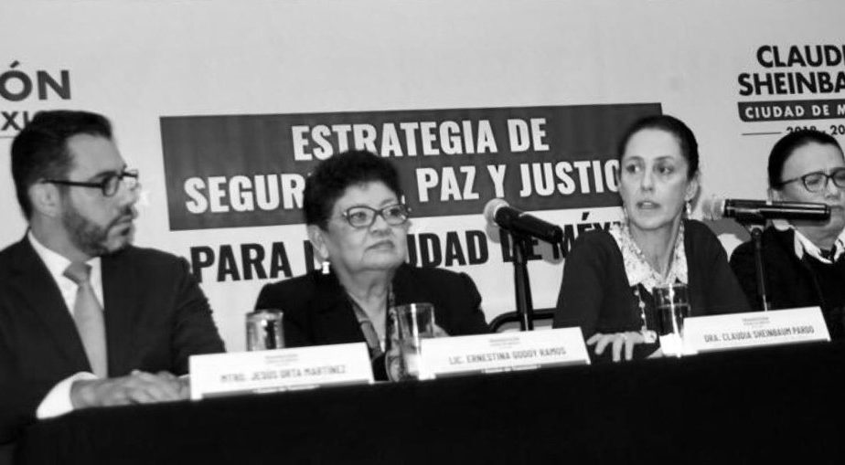 Ernestina Godoy promete una PGJ-CDMX más social, prevención