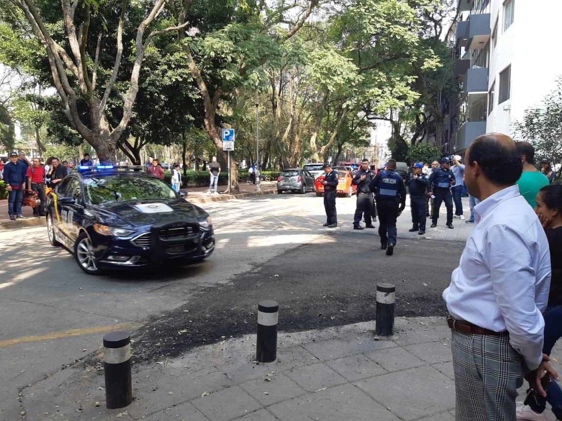 Ismael Figueroa fue baleado esta tarde en la Colonia Condesa de la CDMX