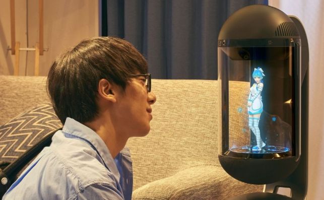 holograma japonés casado