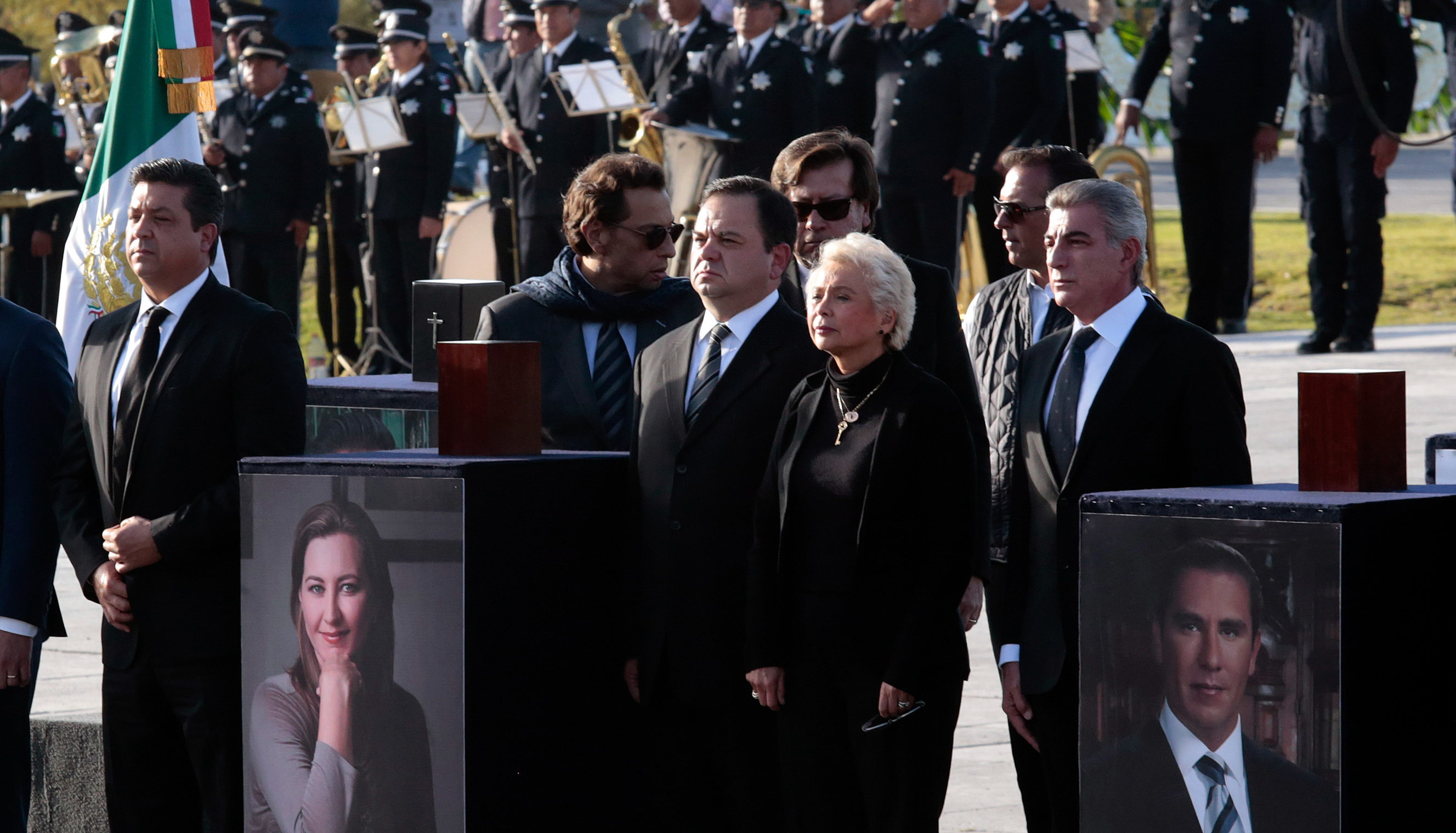 Funeral de Estado realizado en Puebla para la gobernadora Martha Érika Alonso y su esposo, Rafael Moreno Valle