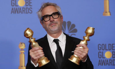 Cuarón, Roma, Globos oro, premio, gana, yalitza aparicio, Alfonso Cuarón, película, Golden Globes