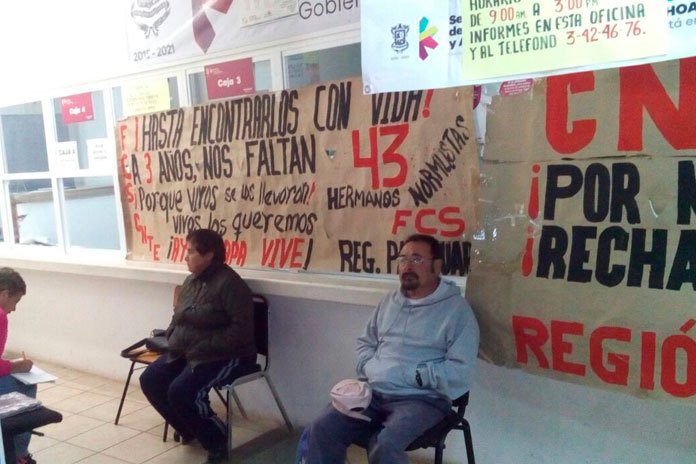 CNTE en Michoacán se va a paro por adeudos del gobierno