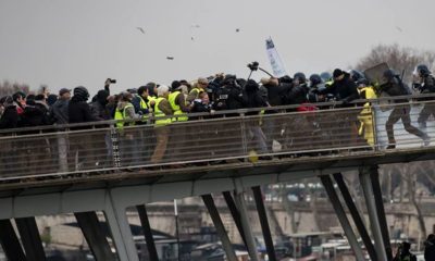 Chalecos Amarillos vuelven a salir a las calles en Francia el gobierno francés afirma que quieren derrocarlo