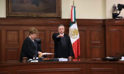 Ministro Arturo Zaldívar toma posesión del cargo de presidente de la SCJN
