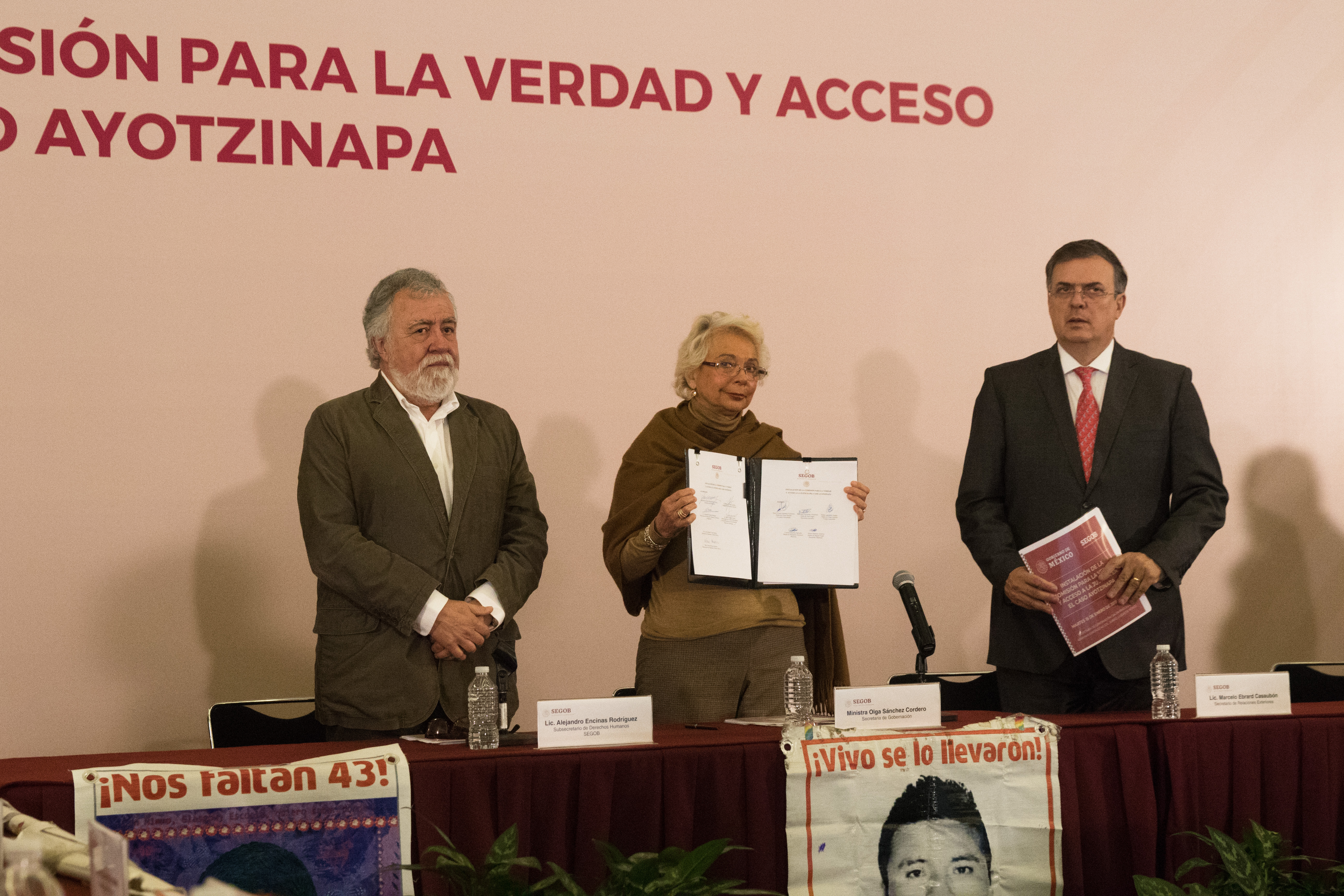 Segob, comisión para la verdad, Ayotzinapa