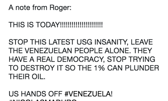 Roger Waters, Roger, Waters, Venezuela, Maduro, Nicolás, Apoyo, Juan Guaidó,