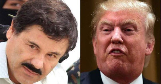 Muro, Chapo, Trump