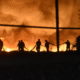 Incendio en pastizales de la alcaldía de Xochimilco