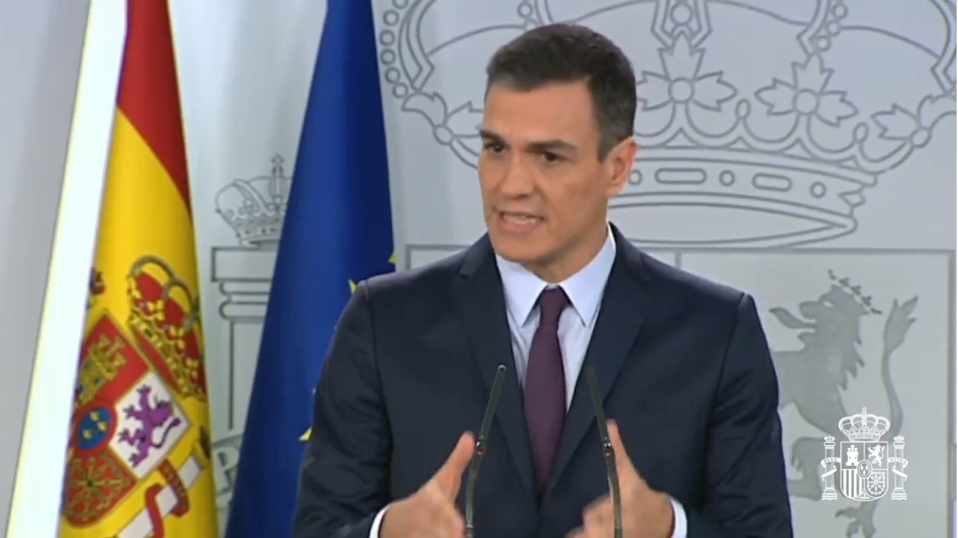Pedro Sánchez, presidente de España, confirmó el día de hoy que habrá elecciones generales en el país Europeo