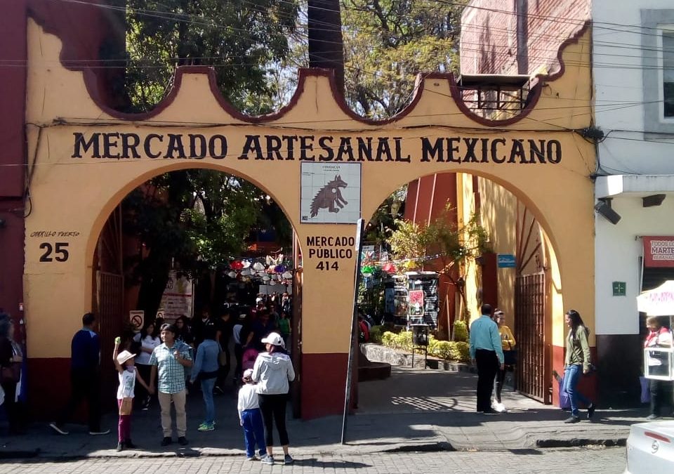 Coyoacán, el lugar donde existe un mercado de artesanos, quienes se dicen los "legítimos" frente a los que hoy buscan instalarse en el centro de la Alcaldía