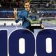 Roger Federer, 100, títulos, Tenis, deporte blanco, venció, mejor jugador, Gran Slam, Dubai, juego, deporte, cancha, raqueta,