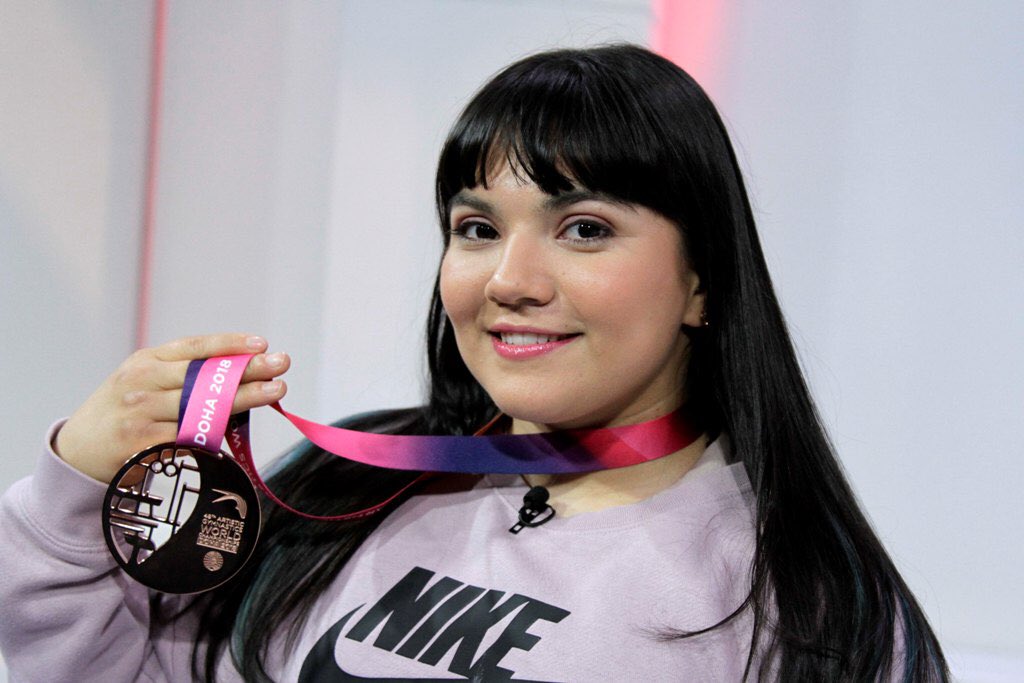 Alexa Moreno, gimnasta, Doha, Copa del Mundo, salto de caballo,