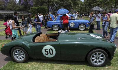 Autos clásicos en la UNAM