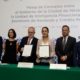 Sheinbaum y Urzúa firman convenio contra financiamiento ilícito