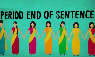 Period end of sentence corto India menstruación