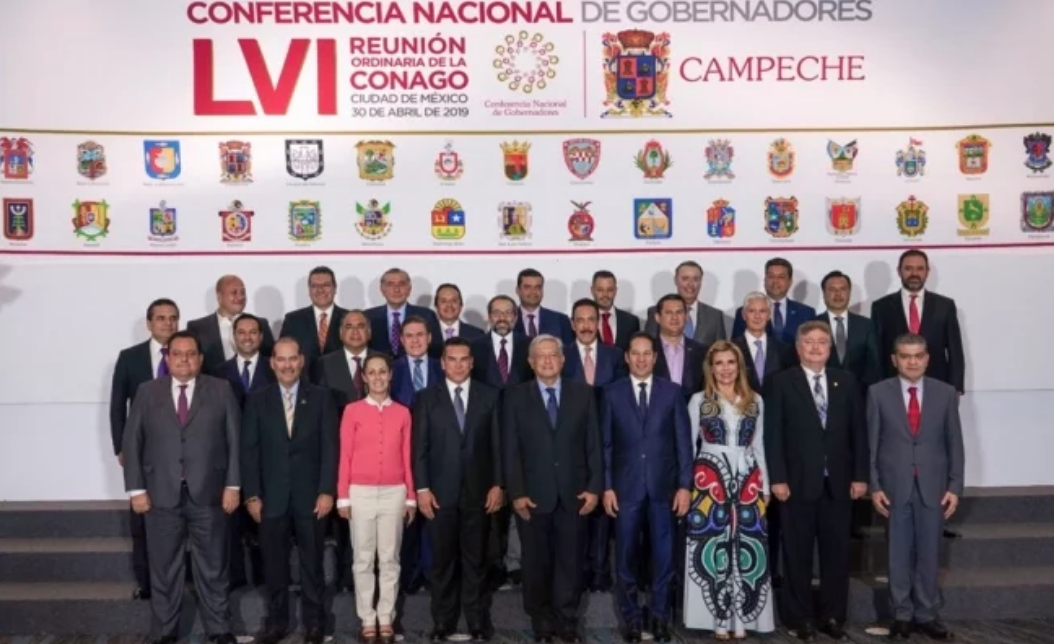 CONAGO, Gobernadores, Gobernadoras, Campeche, AMLO, López Obrador, Sheinbaum, Bronco, Estados,