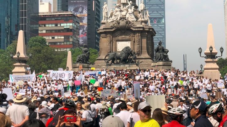Amlo, Marcha, Antiamlo, México, Movilización, Reforma, Protesta,
