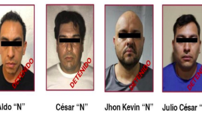 Detienen a presuntos integrantes del CJNG en CDMX/ La Hoguera