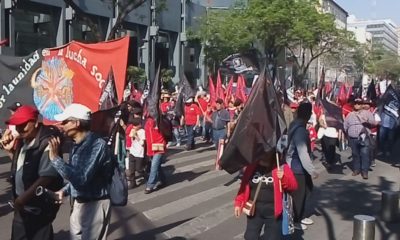 Marchas Día del Trabajo SITUAM SME CFE SUTERM CTM CNTE