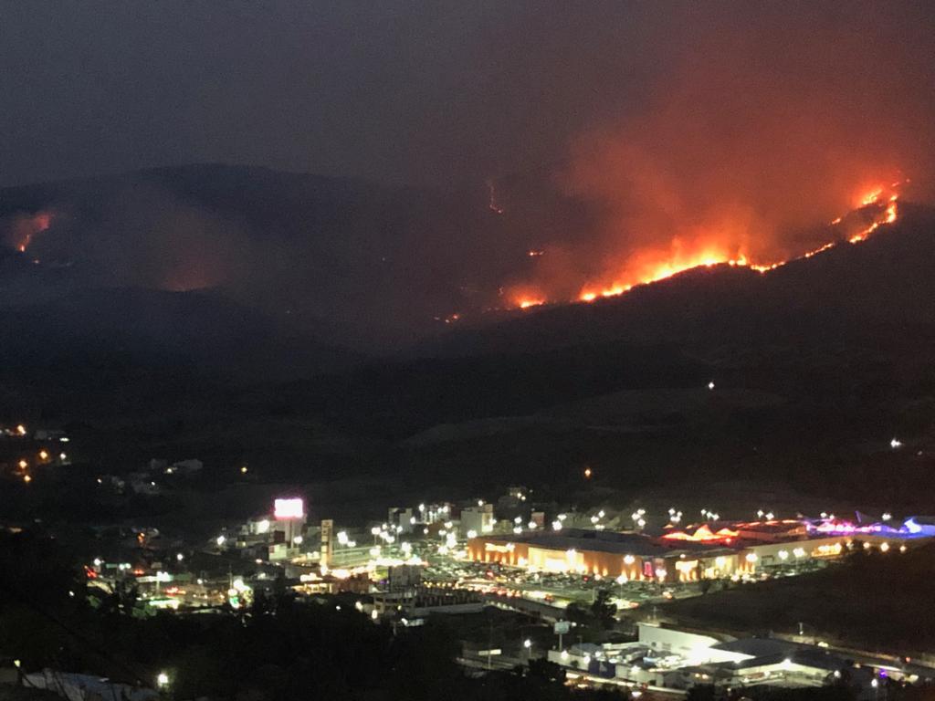 incendio en Chilpancingo,/ La Hoguera